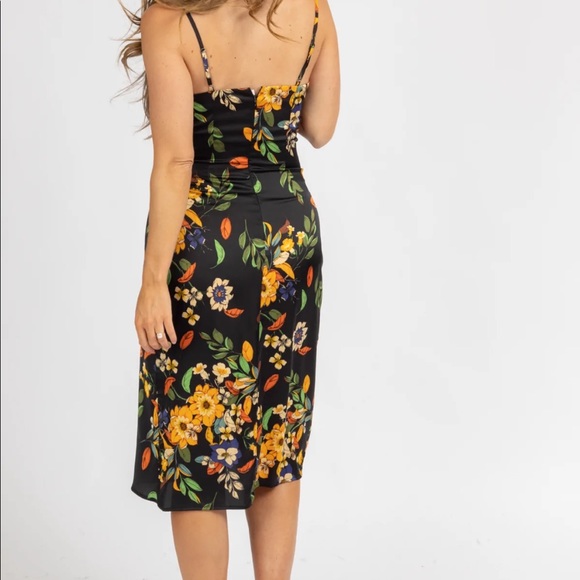 Floral Slip Dress - Picture 4 of 4